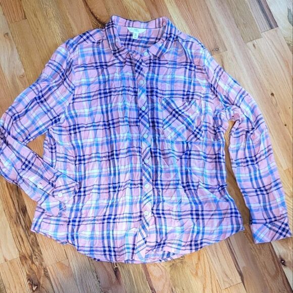 🤸‍♀️3 for 12🤸‍♂️ Plaid Super Soft Flannel 100% Viscose XXL - Picture 1 of 3